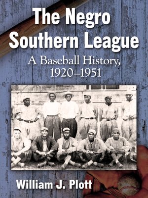 cover image of The Negro Southern League